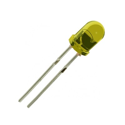 LED 5 mm L-513YT, GaAsP/GaP 586nm 150mcd 15deg, YELLOW transparent