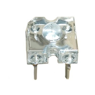 LED 7.62x7.62 mm L-9352LPG4C, GaInN 528nm 1800mlm 40deg, ULTRA PURE GREEN waterclear