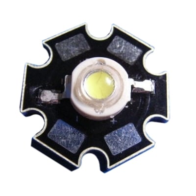 LED 1W OSM5XME1C1S, 3200K 90lm@350mA 120deg, WHITE