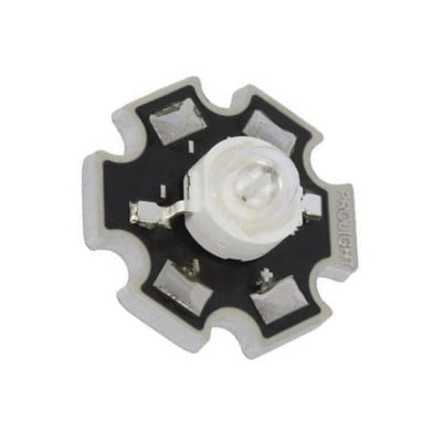 LED 3W PM2E-3LGS-SD, 168.4-192 lm 130deg, GREEN