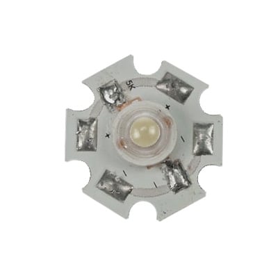 LED 1W/3W EDSW-1LS5-FR-AB16, 5650-6300K 130deg, WHITE