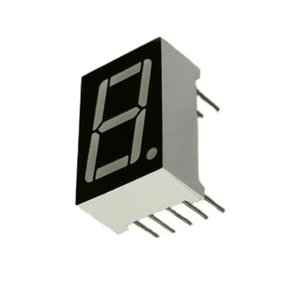 Single LED Digit Display SM420561N, 14.2 mm, common cathode, RED