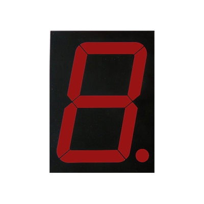 Single LED Digit Display LSD-40165-11, 101.6 mm, common anode, RED