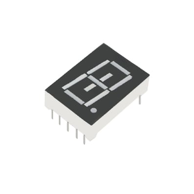 Single LED Digit Display S503GWB, common anode, RED
