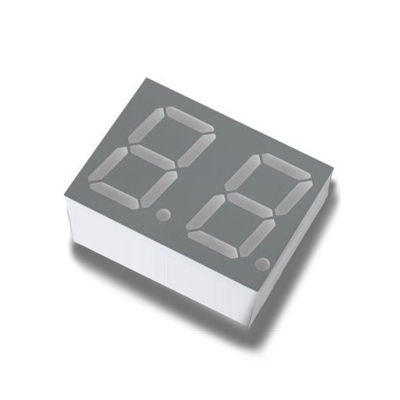 Double LED Digit Display KW2-561ASA, 14.2 mm, common anode, RED