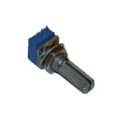 Rotary Potentiometer 9.5x11mm/M7mm 50 Kohm, PCB