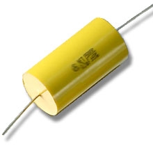 Polyester Film Capacitor 2.2uF/100V, 10%, 42 mm, axial