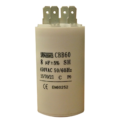 Motor Run Capacitor 20uF/450V, 5%