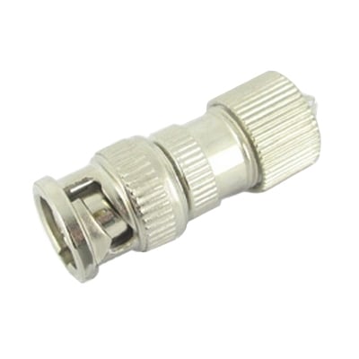 BNC male, cable type, METAL (RG-6U), sleeve mode