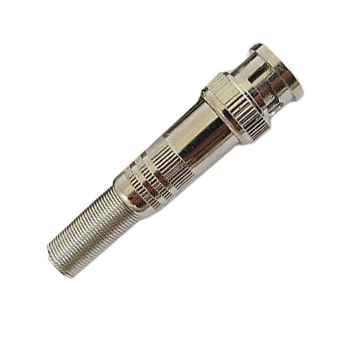 BNC male, cable type, METAL (RG-6U)