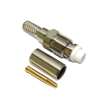FME female, cable type (RG-174), crimp mode