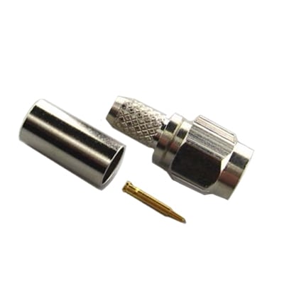 SMA male, cable type (RG-174), crimp mode