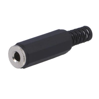 3.5 mm JACK, female ST, cable type, JC, PVC