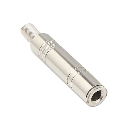 6.3 mm JACK, female ST, cable type, METAL