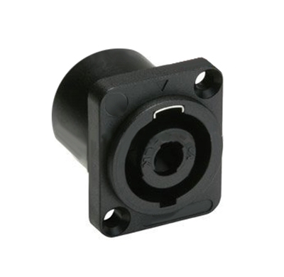 SPEAKON 4P, male, panel type