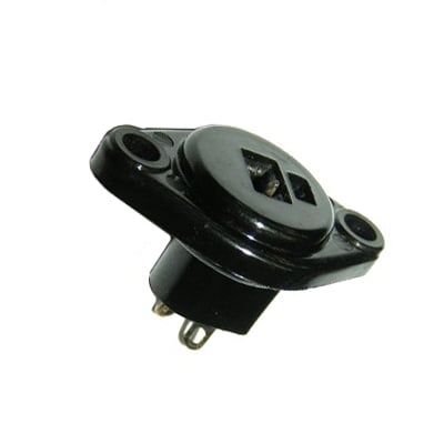 DIN 2P Speaker female, panel type