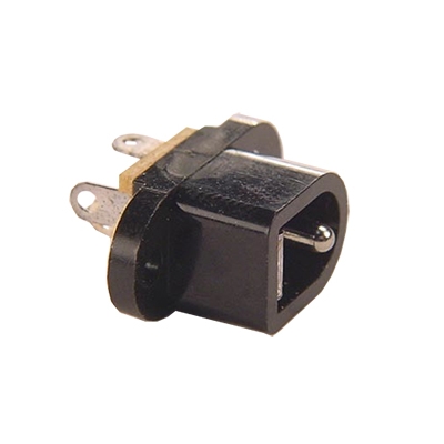DC Power Jack male, panel type, (5.5x2.1 mm)