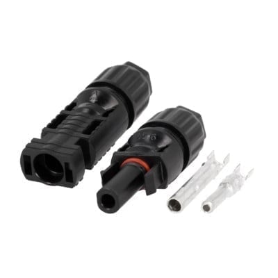 Photovoltaic connector, male + female, nom. 20A/1000V  2.5 - 4mm2