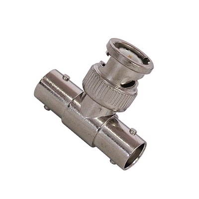 Adapter BNC male, 2x BNC female