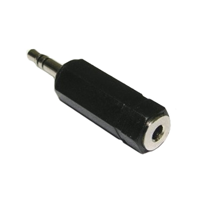 Adapter 2.5 mm male ST, 3.5 mm female ST