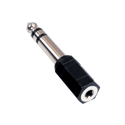 Adapter 6.3 mm male ST, 3.5 mm female ST