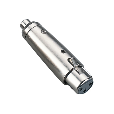 Adapter XLR female, RCA female