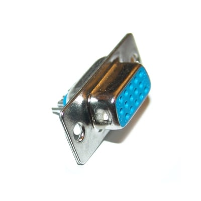 D-SUB 15P HD, female, cable type