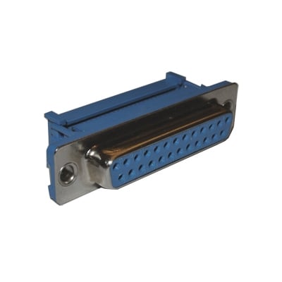 D-SUB 25P, female, cable type, IDC