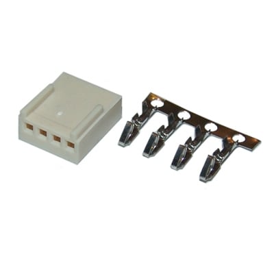 Connector 2.54 mm 3P, 3A/250V female, cable type