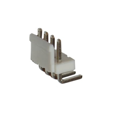 Connector VH 3.96 mm 8P, 7A/250V male, PCB type, angled 90°