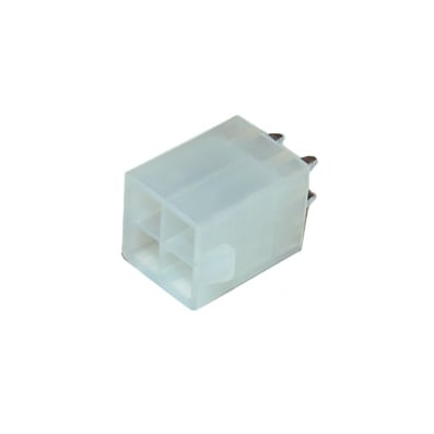 Connector 4.20 mm 4P (2x2P), 5A/300V male, PCB type