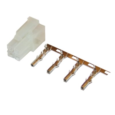 Connector 4.20 mm 6P (2x3P), 5A/300V female, cable type