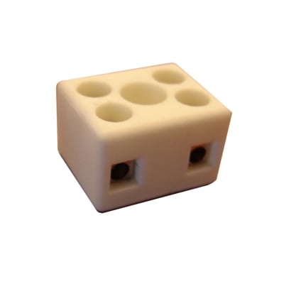 Terminal Block 2P wire to wire, 4 mm2, CERAMIC