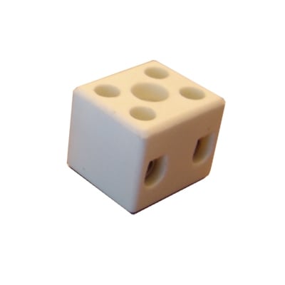 Terminal Block 2P wire to wire, 10 mm2, CERAMIC