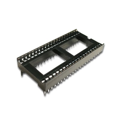 IC Socket DIP 1.778 mm, 56P (stamped pin)