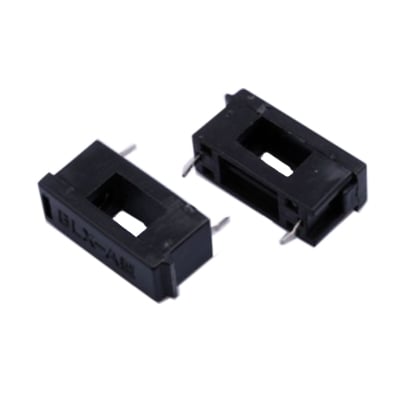 Fuse Holder 5x20 mm, 22 mm pitch, cap, PCB