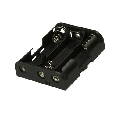 Battery Holder AA, (1 row x3 battery)
