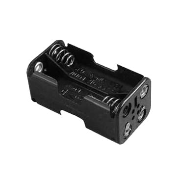 Battery Holder AA, (2 row x2 battery)
