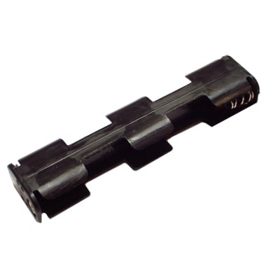 Battery Holder AA, (2 columns x2 battery)