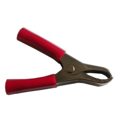 Battery Clip, 15A, RED