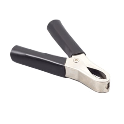 Battery Clip, 30A, BLACK