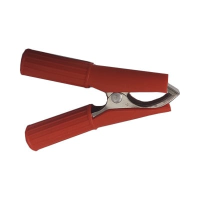 Battery Clip, 30A insulated, RED