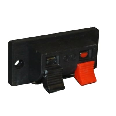 Speaker Terminal 2P, clamp, panel type (23x52 mm)