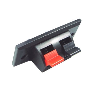 Speaker Terminal 2P, clamp, panel type (23x53 mm)