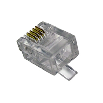 Phone PLUG RJ11, 6P4C cable type