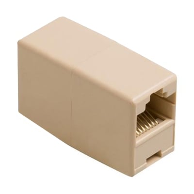 Adapter RJ45 8P8C female, RJ-45 8P8C female