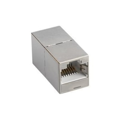 Adapter RJ45 8P8C female, RJ45 8P8C female, shielded