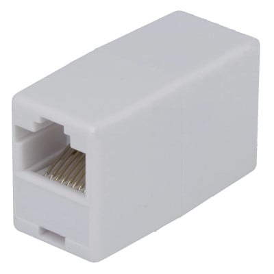 Adapter RJ45 8P8C female, RJ-45 8P8C female