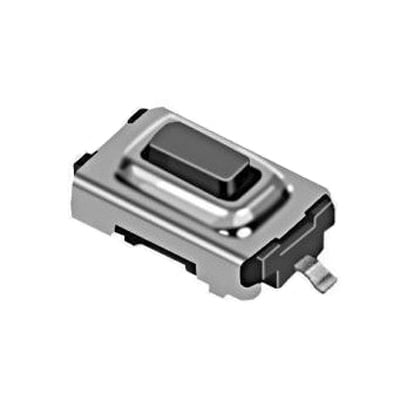 Push Button Switch PCB 6.1x3.7 mm, H:2.5 mm, 2P (ON)-OFF, 50mA/12VDC, SMD