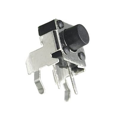 Push Button Switch PCB 6x6 mm, L:5.85 mm, 2P (ON)-OFF, 50mA/12VDC, R/A